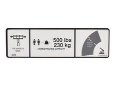 Наклейка (1701645) - lift-part.ru - Екатеринбург