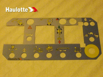 Наклейка на пульт управления (307P217930/3078152470) - lift-part.ru - Екатеринбург